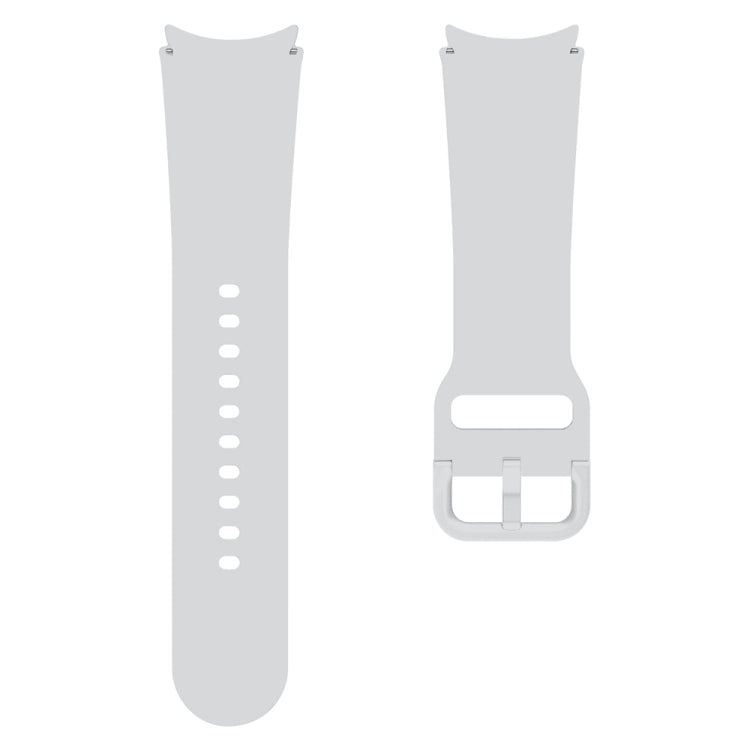 For Samsung Galaxy Watch 7 / 6 Button Style Quick Release Silicone Watch Band