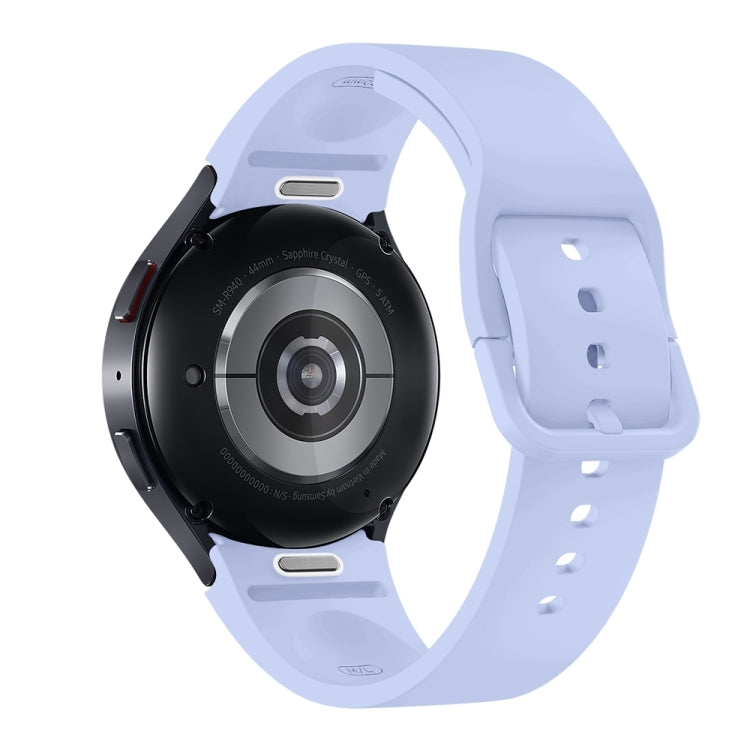 For Samsung Galaxy Watch 7 / 6 Button Style Quick Release Silicone Watch Band