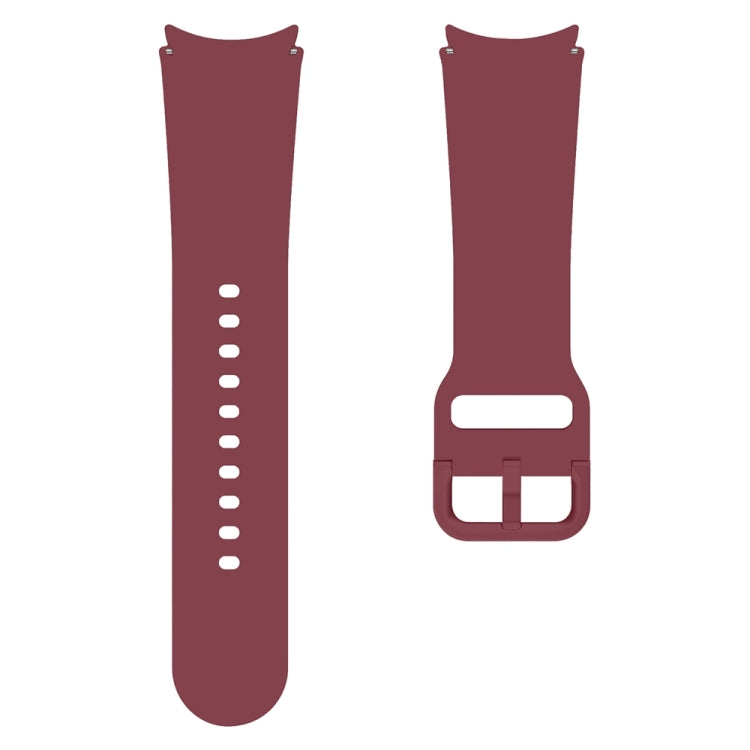 For Samsung Galaxy Watch 7 / 6 Button Style Quick Release Silicone Watch Band