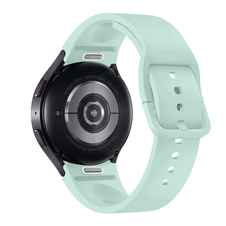 For Samsung Galaxy Watch 7 / 6 Button Style Quick Release Silicone Watch Band