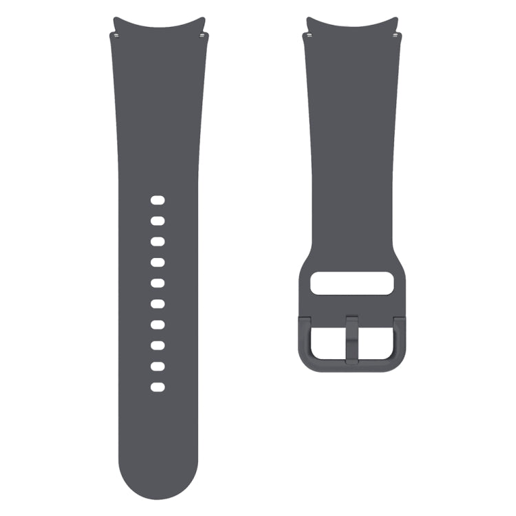 For Samsung Galaxy Watch 7 / 6 Button Style Quick Release Silicone Watch Band
