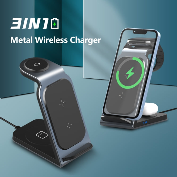 SW17 3 in 1 Metal Vertical Wireless Charger