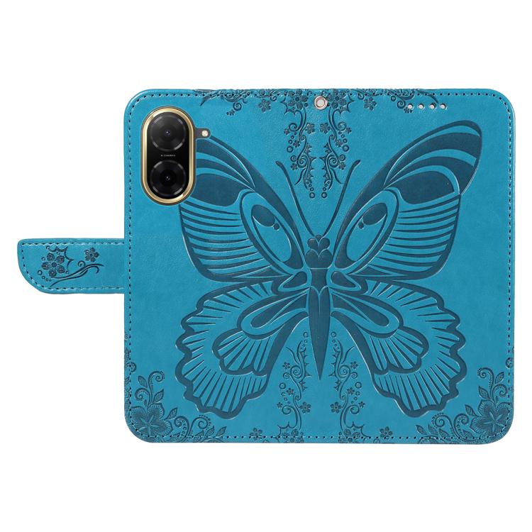 For Redmi A5 4G 173.3mm Swallowtail Butterfly Embossed Leather Phone Case