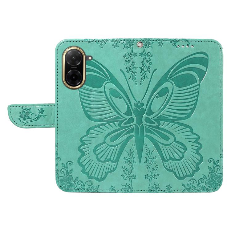 For Redmi A5 4G 173.3mm Swallowtail Butterfly Embossed Leather Phone Case