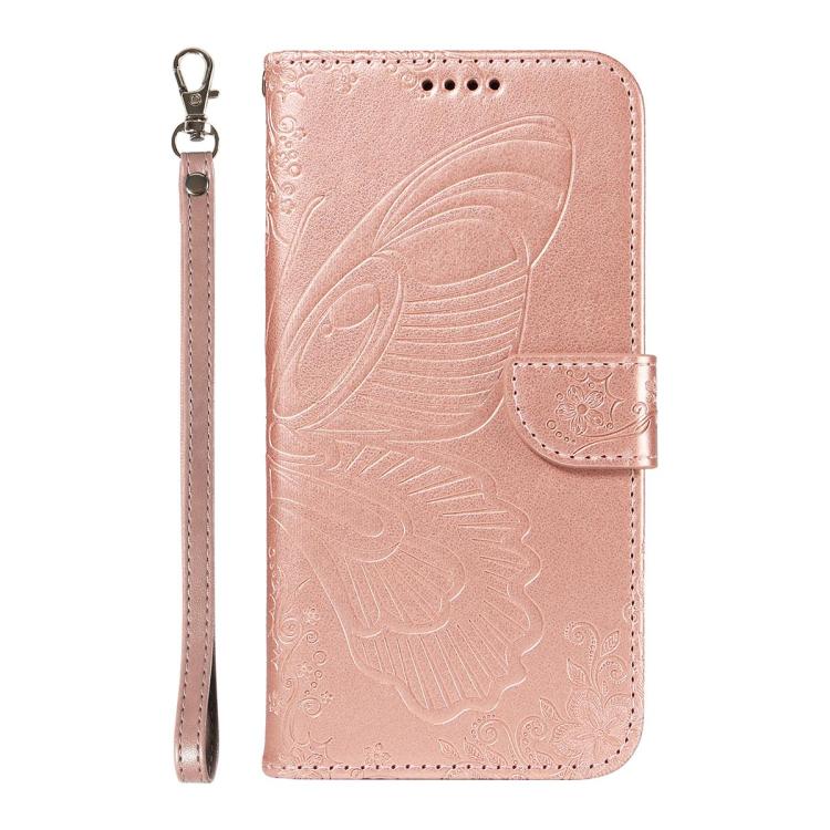 For Redmi 15C 5G / 4G Global 171mm Swallowtail Butterfly Embossed Leather Phone Case