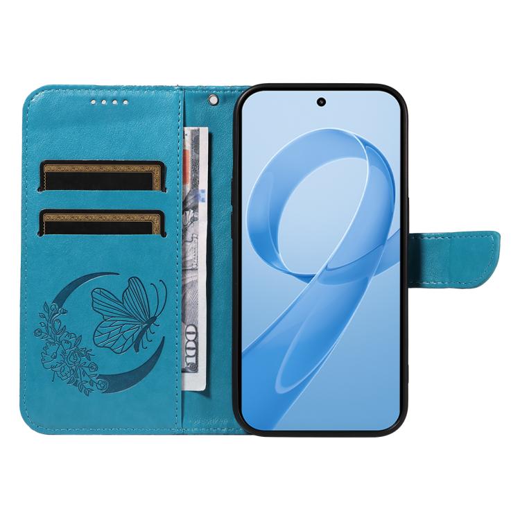 For Redmi K90/Poco F8 Pro Swallowtail Butterfly Embossed Leather Phone Case