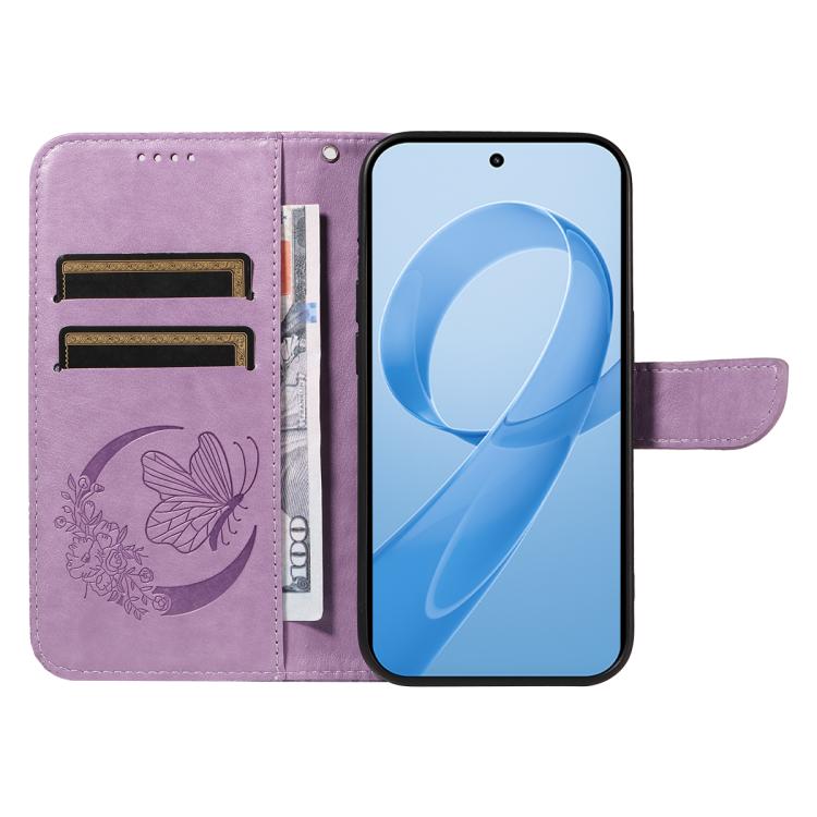 For Redmi K90/Poco F8 Pro Swallowtail Butterfly Embossed Leather Phone Case