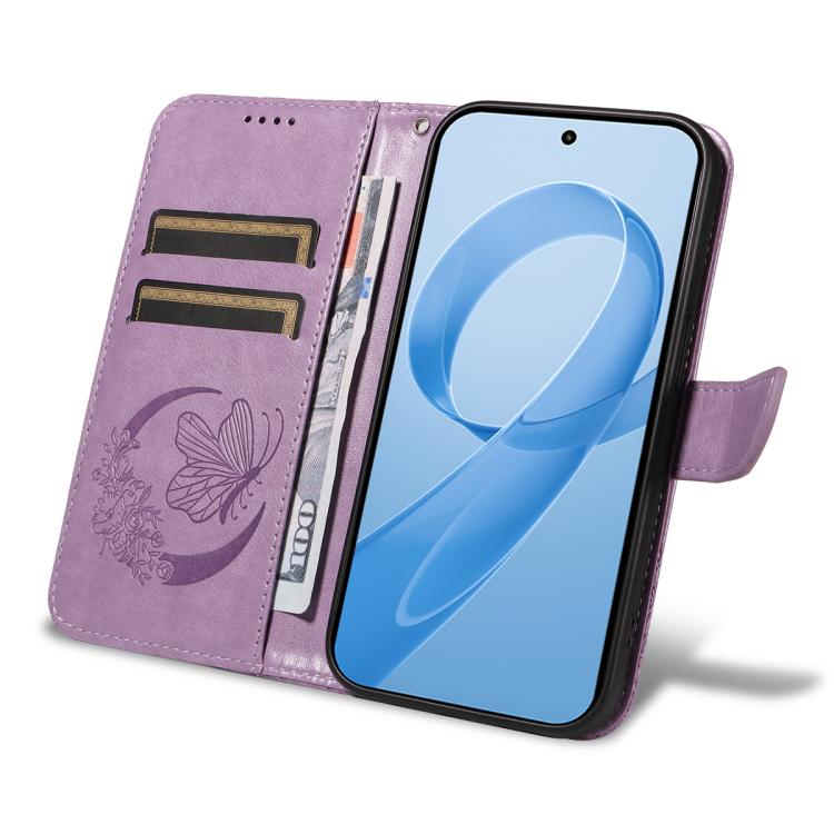 For Redmi K90/Poco F8 Pro Swallowtail Butterfly Embossed Leather Phone Case