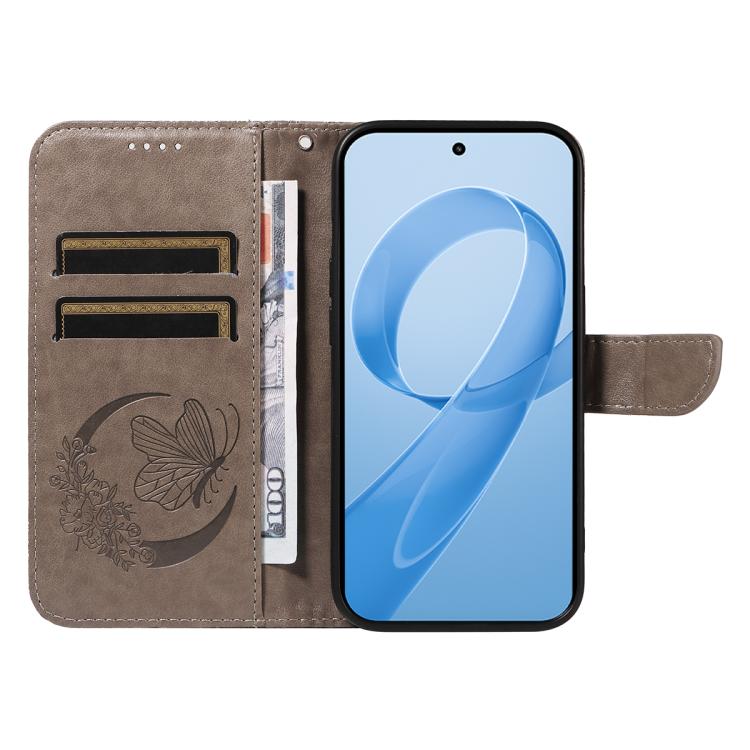 For Redmi K90/Poco F8 Pro Swallowtail Butterfly Embossed Leather Phone Case