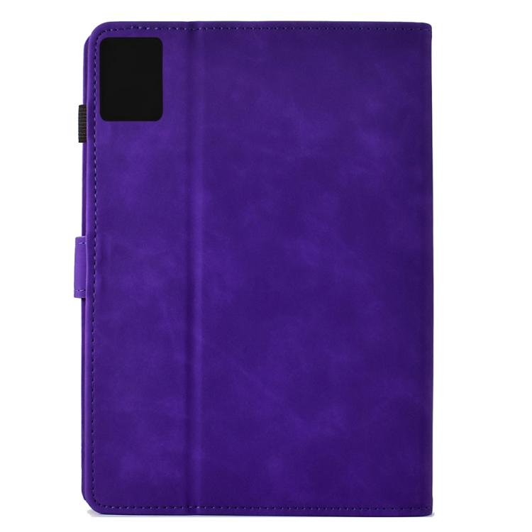 For Lenovo Xiaoxin Pad 12.1 2025 Cats Embossed Leather Smart Tablet Case