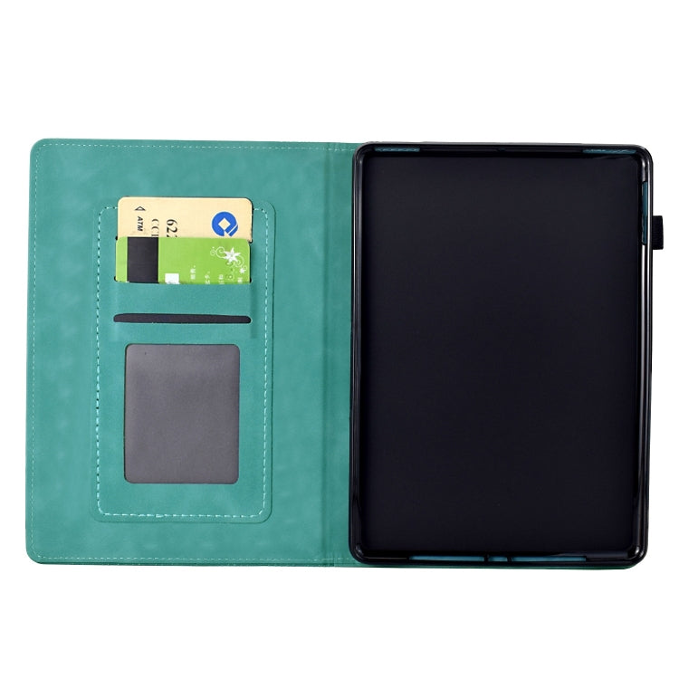 For Amazon Kindle Paperwhite 2021 Cats Embossed Leather Smart Tablet Case