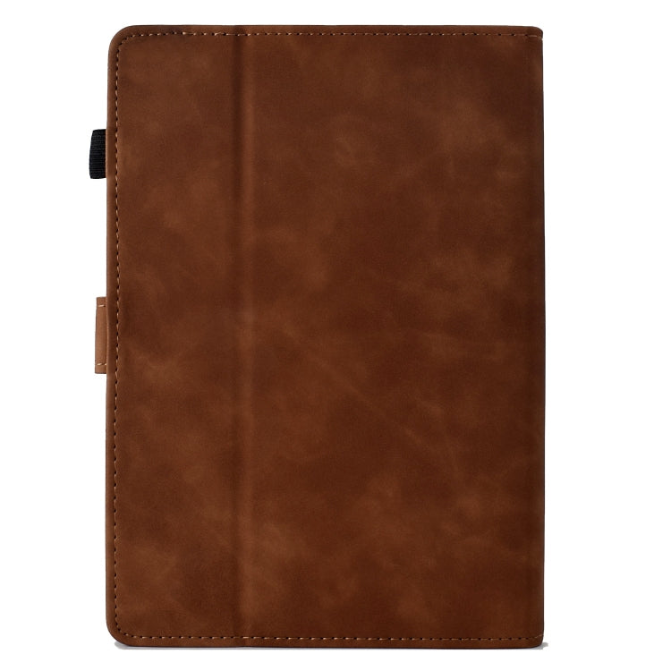 For Amazon Kindle Paperwhite 12th Gen 2024 Cats Embossed Leather Smart Tablet Case