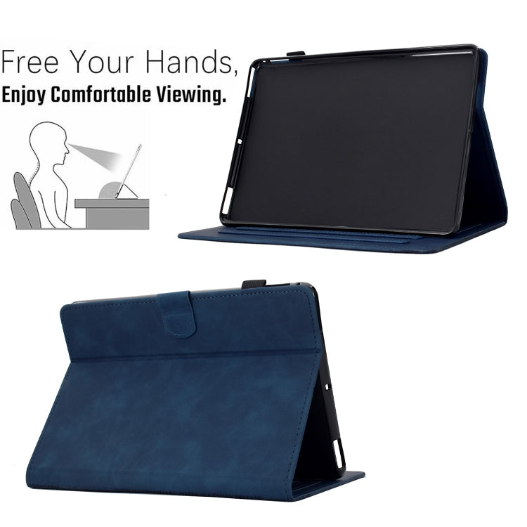 For Amazon Kindle Paperwhite 12th Gen 2024 Cats Embossed Leather Smart Tablet Case