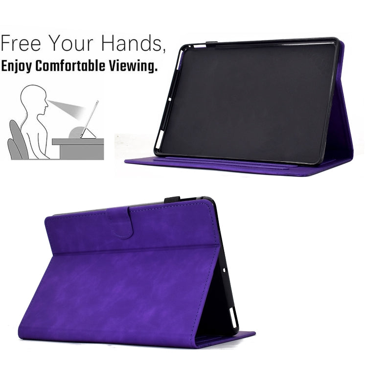 For Amazon Kindle Paperwhite 12th Gen 2024 Cats Embossed Leather Smart Tablet Case