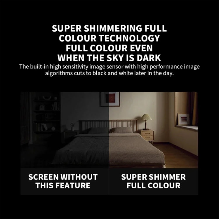 Original Xiaomi Smart Camera C700 4K 360 Viewing Angle Full-Color Night Vision AI Camera, Plug:US Plug