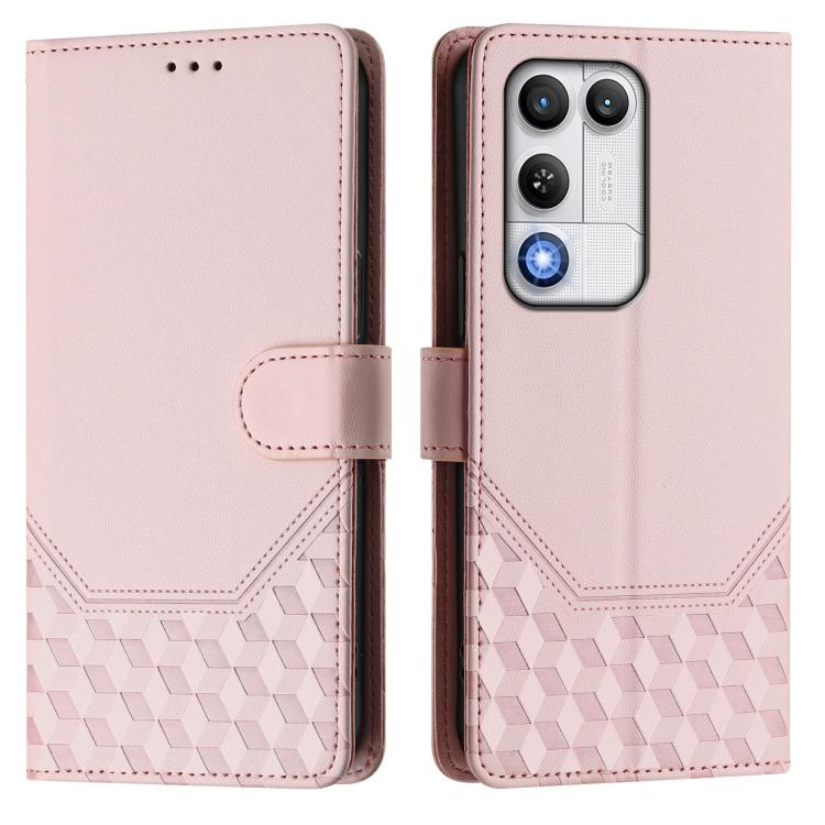 For ZTE nubia RedMagic 11 Air Honeycomb Embossing RFID Leather Phone Case