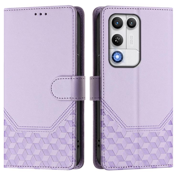 For ZTE nubia RedMagic 11 Air Honeycomb Embossing RFID Leather Phone Case