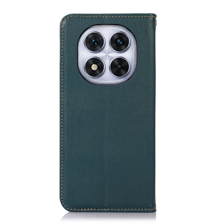 For Redmi Note 14 Pro 5G KHAZNEH Nappa Top Layer Cowhide Leather Phone Case