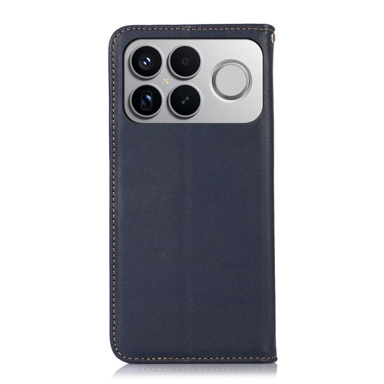 For Redmi K90 Pro Max/Poco F8 Ultra KHAZNEH Nappa Top Layer Cowhide Leather Phone Case
