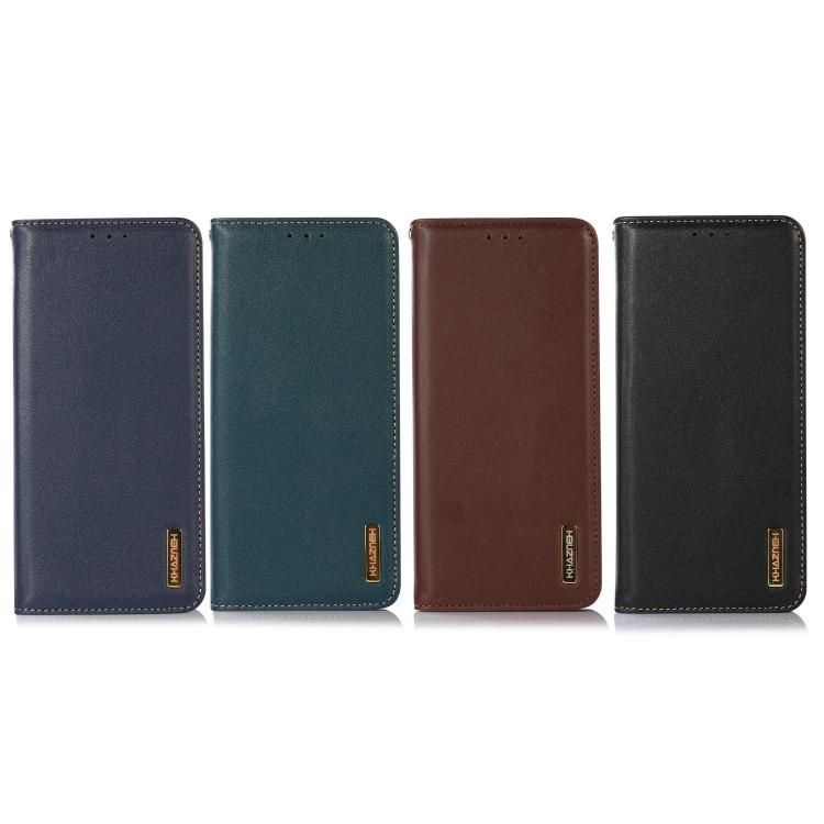 For Redmi K90 Pro Max/Poco F8 Ultra KHAZNEH Nappa Top Layer Cowhide Leather Phone Case