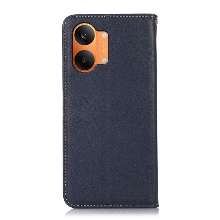 For Redmi Turbo 5 Max / Poco X8 Pro Max KHAZNEH Nappa Top Layer Cowhide Leather Phone Case
