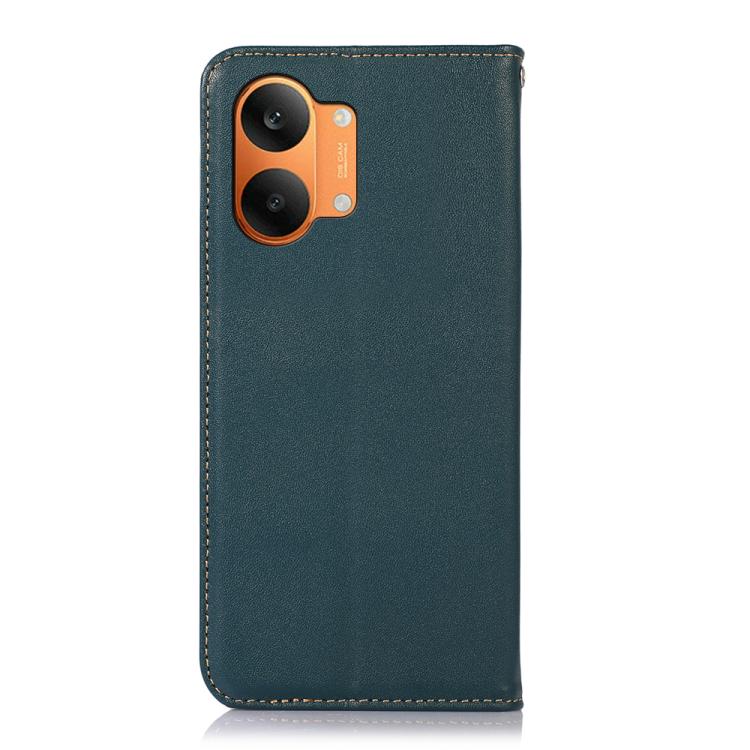 For Redmi Turbo 5 Max / Poco X8 Pro Max KHAZNEH Nappa Top Layer Cowhide Leather Phone Case