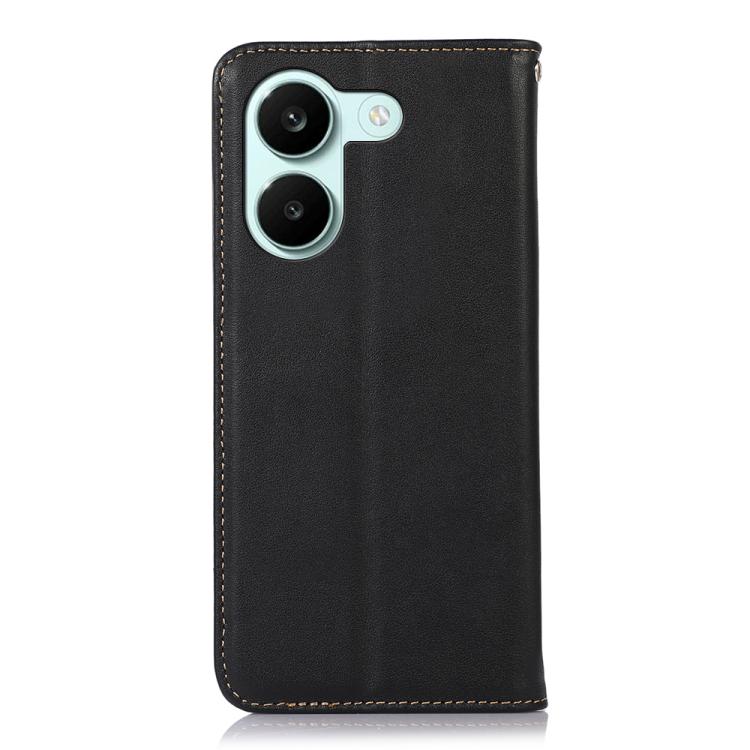 For Redmi Turbo 5 5G / Poco X8 Pro 5G KHAZNEH Nappa Top Layer Cowhide Leather Phone Case