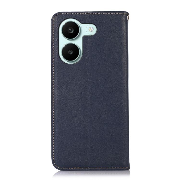 For Redmi Turbo 5 5G / Poco X8 Pro 5G KHAZNEH Nappa Top Layer Cowhide Leather Phone Case