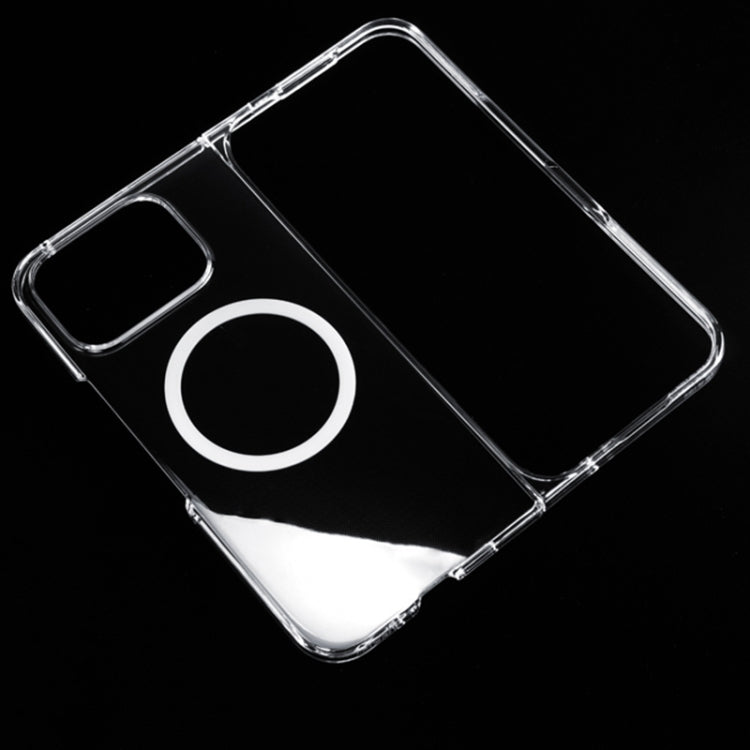For Google Pixel 9 Pro Fold UV Transparent MagSafe PC Shockproof Phone Case