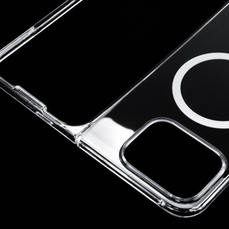 For Google Pixel 9 Pro Fold UV Transparent MagSafe PC Shockproof Phone Case