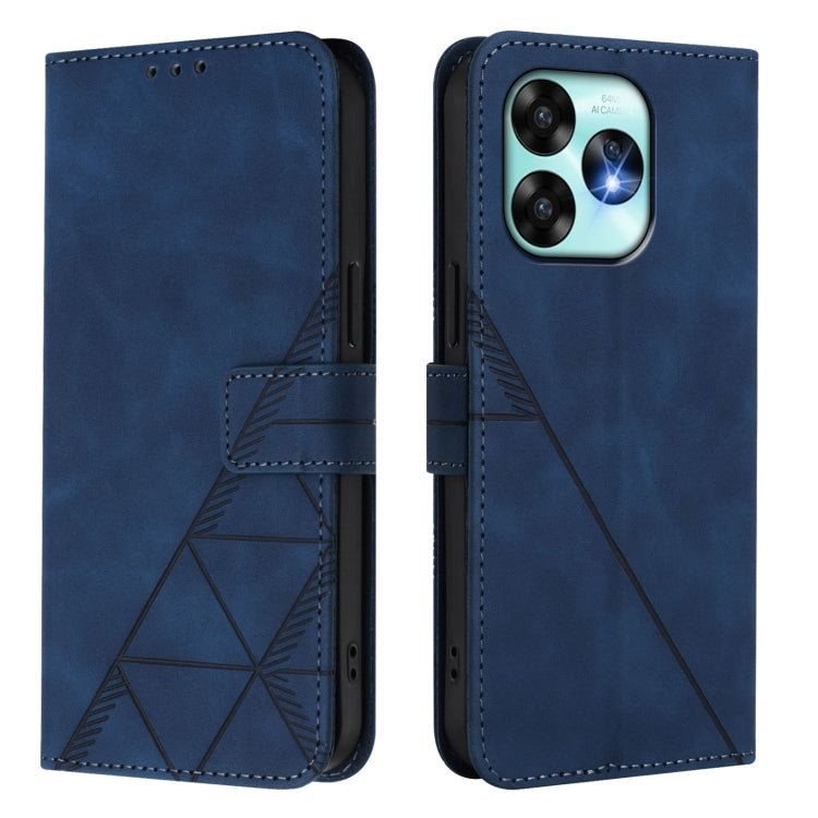 For UMIDIGI A15 / A15C / A15T Crossbody 3D Embossed Flip Leather Phone Case