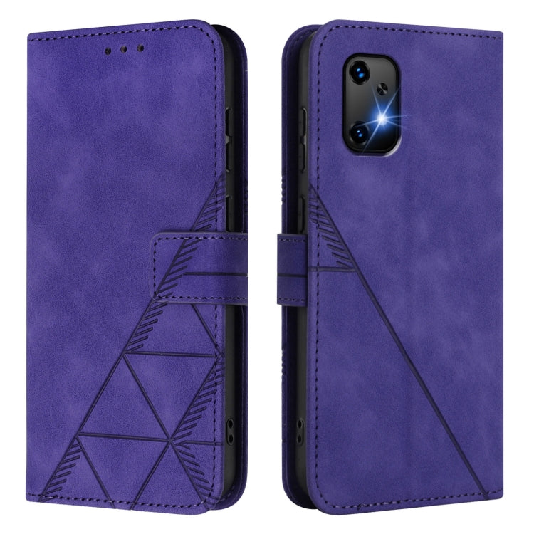 For UMIDIGI Bison X20 Crossbody 3D Embossed Flip Leather Phone Case