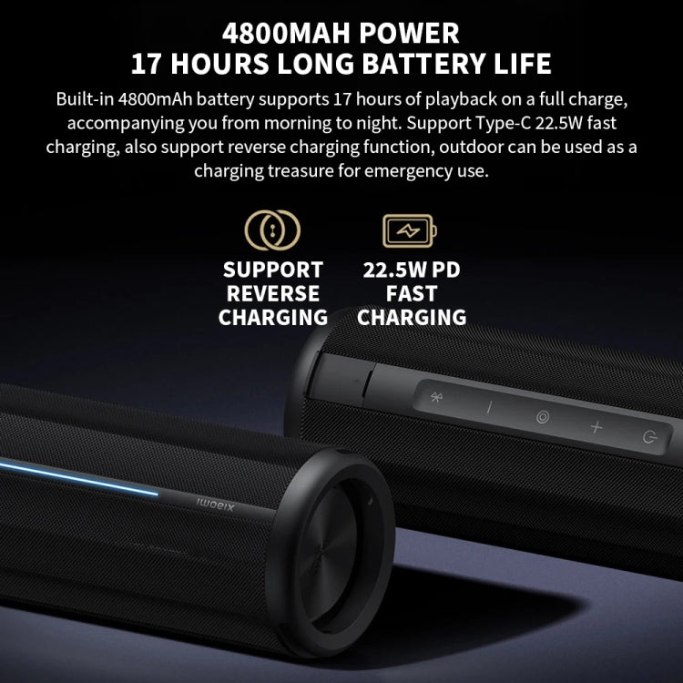 Xiaomi Bluetooth Speaker Support NFC Connection & Bluetooth Call - Black