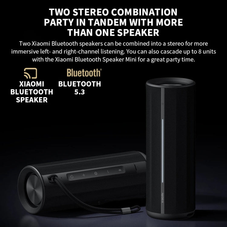 Xiaomi Bluetooth Speaker Support NFC Connection & Bluetooth Call - Black