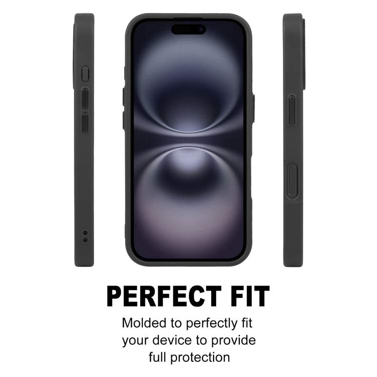 For iPhone 16 GEBEI Skin Feel MagSafe Magnetic Phone Case
