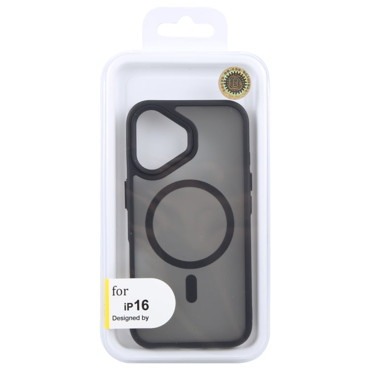 For iPhone 16 GEBEI Skin Feel MagSafe Magnetic Phone Case
