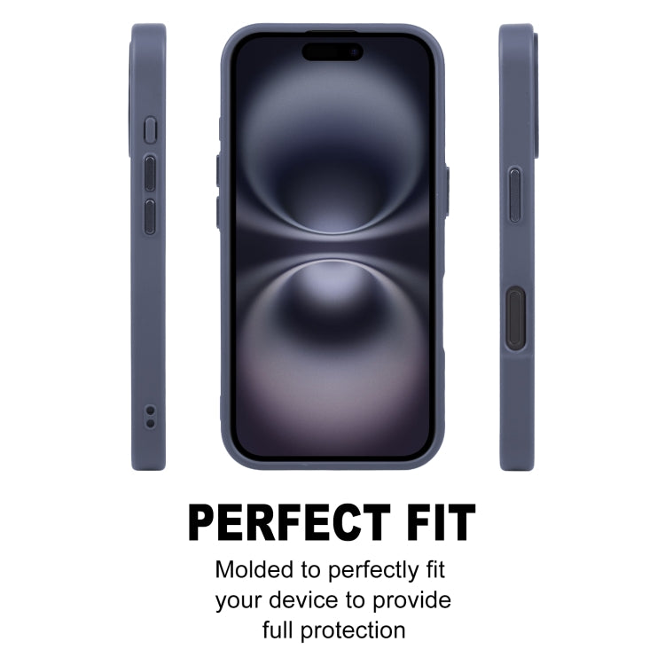 For iPhone 16 GEBEI Skin Feel MagSafe Magnetic Phone Case