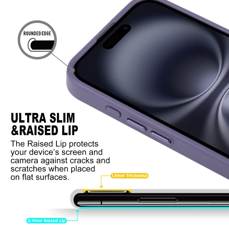 For iPhone 16 GEBEI Skin Feel MagSafe Magnetic Phone Case