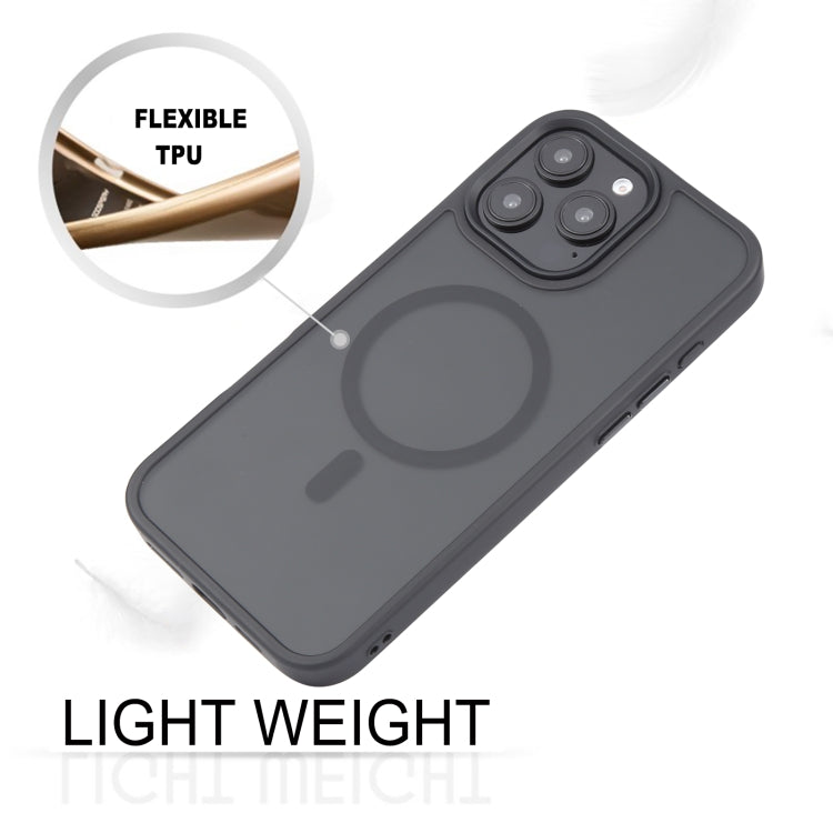 For iPhone 16 Pro GEBEI Skin Feel MagSafe Magnetic Phone Case