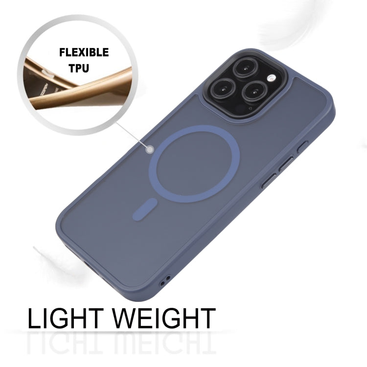 For iPhone 16 Pro GEBEI Skin Feel MagSafe Magnetic Phone Case