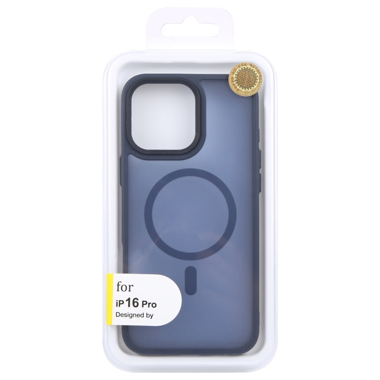 For iPhone 16 Pro GEBEI Skin Feel MagSafe Magnetic Phone Case