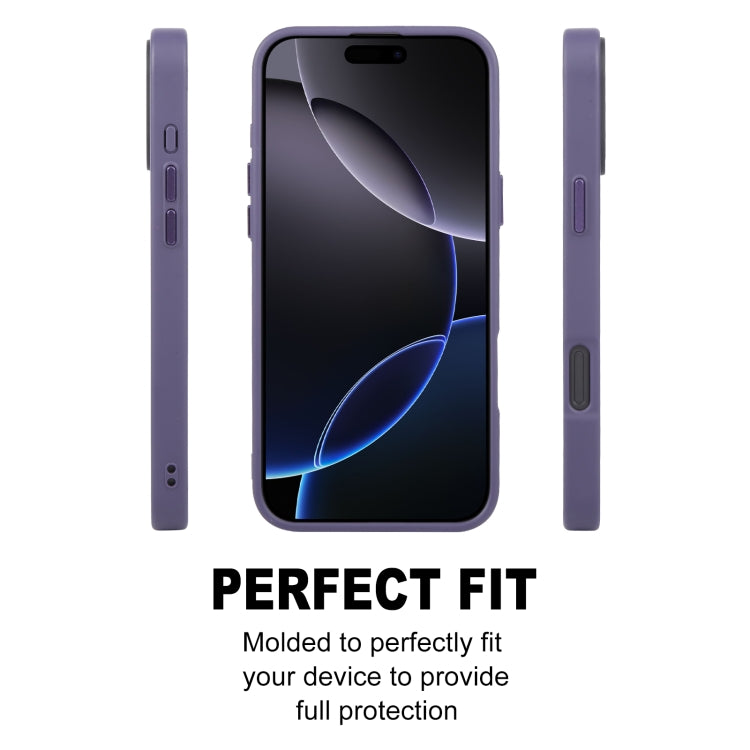 For iPhone 16 Pro GEBEI Skin Feel MagSafe Magnetic Phone Case