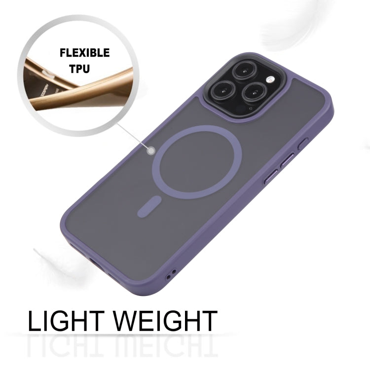 For iPhone 16 Pro GEBEI Skin Feel MagSafe Magnetic Phone Case