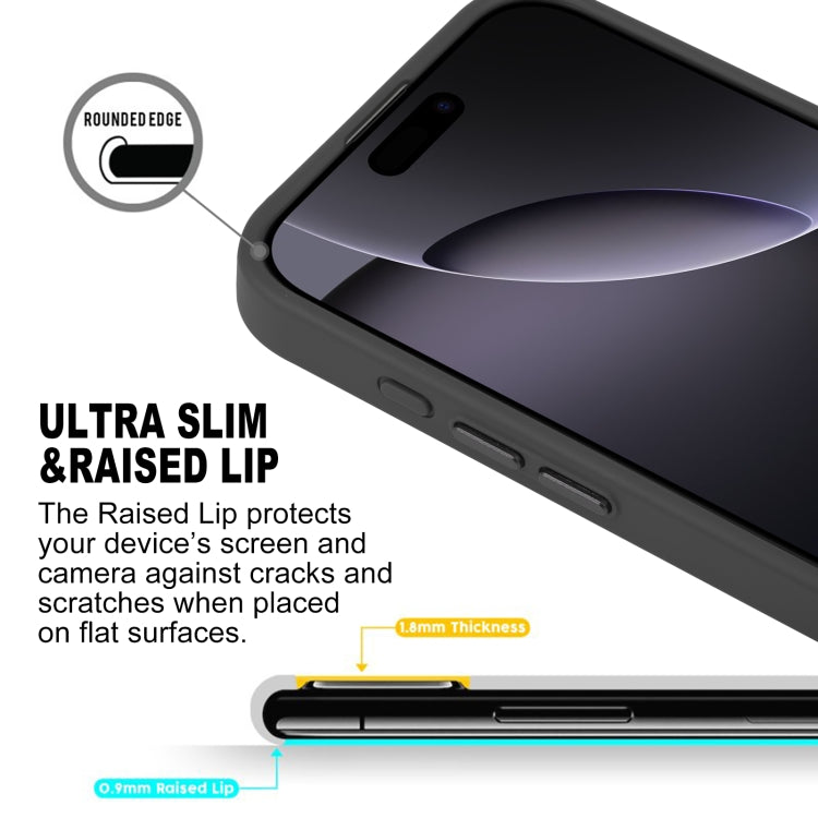 For iPhone 16 Pro Max GEBEI Skin Feel MagSafe Magnetic Phone Case