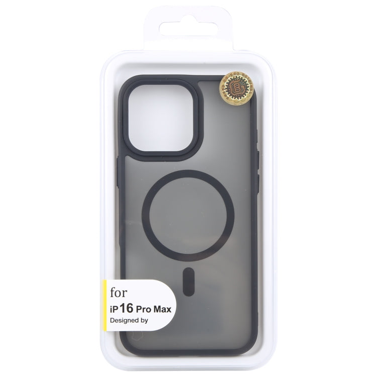 For iPhone 16 Pro Max GEBEI Skin Feel MagSafe Magnetic Phone Case