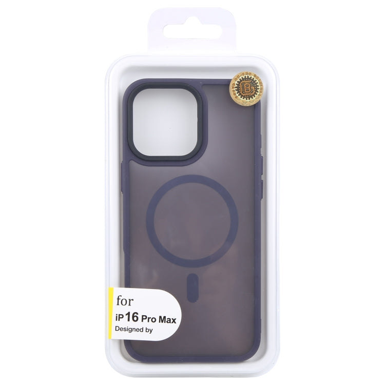 For iPhone 16 Pro Max GEBEI Skin Feel MagSafe Magnetic Phone Case