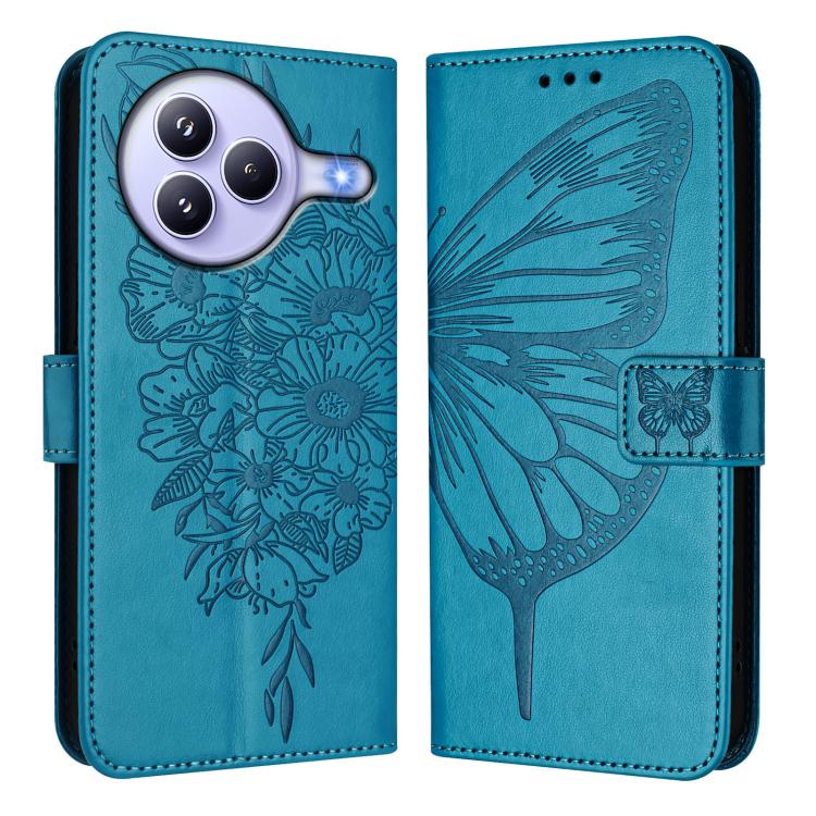 For Xiaomi Civi 5 Pro 5G Embossed Butterfly Leather Phone Case