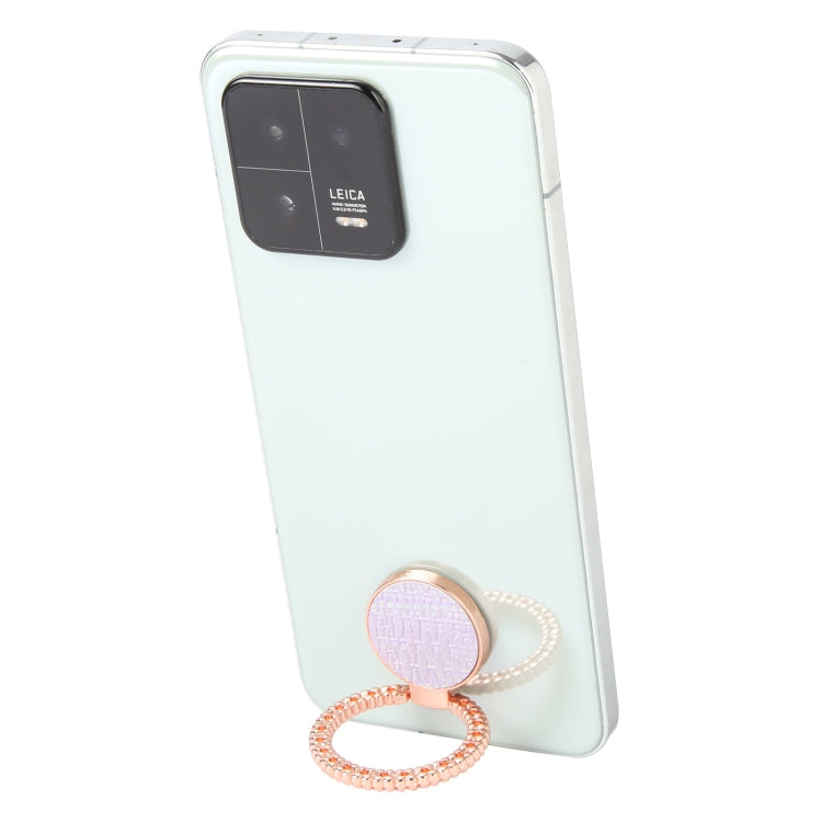 Flash Diamond Metal Mobile Phone Ring Holder