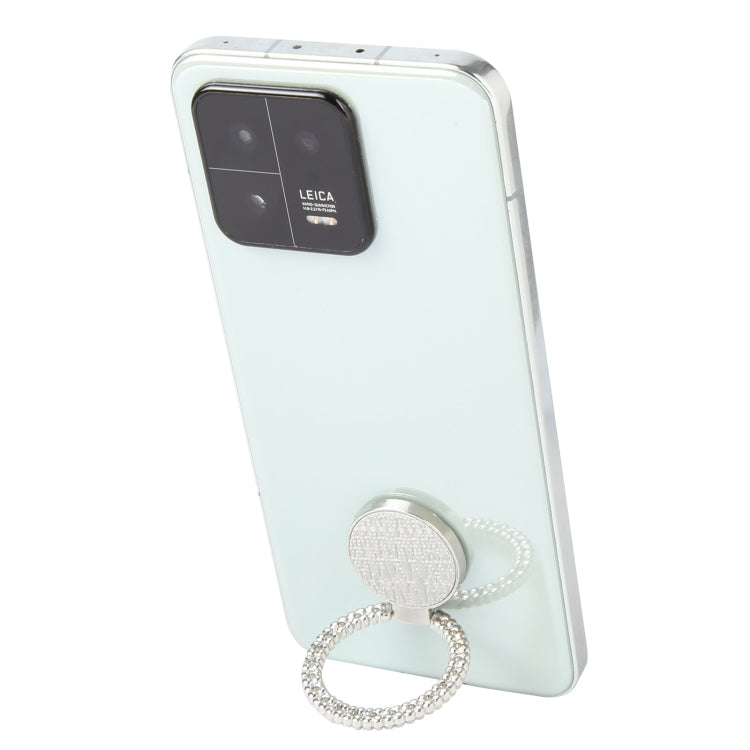 Flash Diamond Metal Mobile Phone Ring Holder