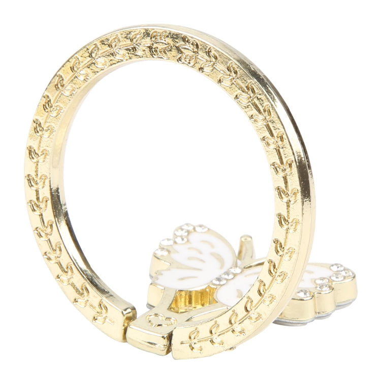 Butterfly Metal Mobile Phone Ring Holder
